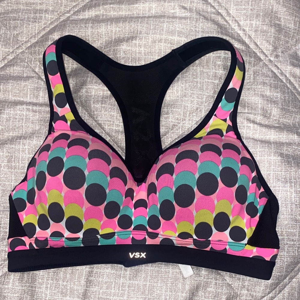 VSX Victoria Secret Multicolor Patterned Sports Bra